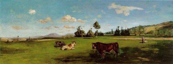 Frederic Bazille Saint-Saveur Sweden oil painting art